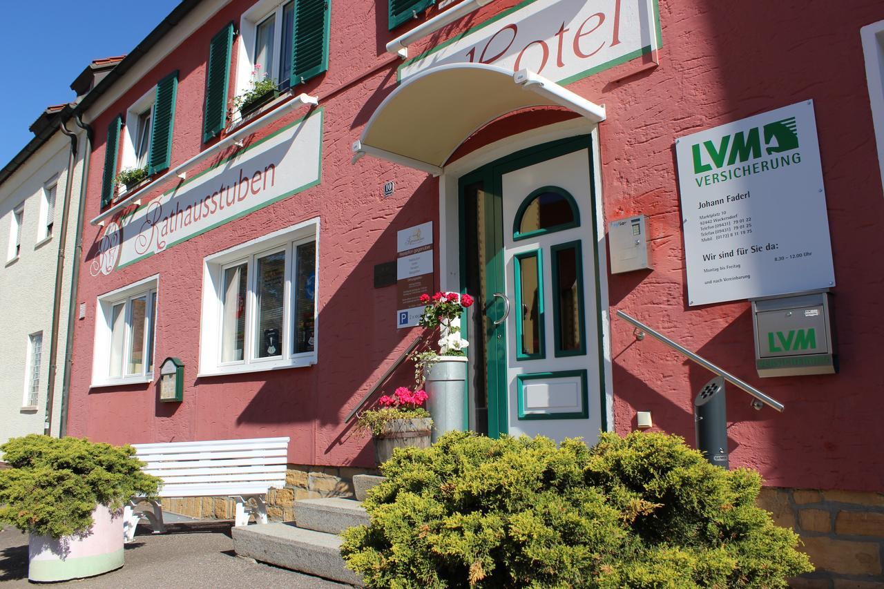 Rathausstuben Hotel Wackersdorf Eksteriør billede